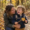 Fall walk in the woods
