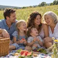 Summer picnic with Grandma