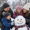 Building a snowman
